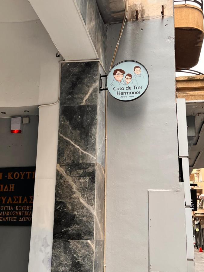 Casa De Tres Hermanos In The Heart Of Athen Eksteriør bilde